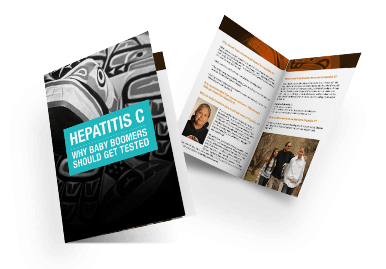 Hep C Brochure (Baby Boomers) mockup