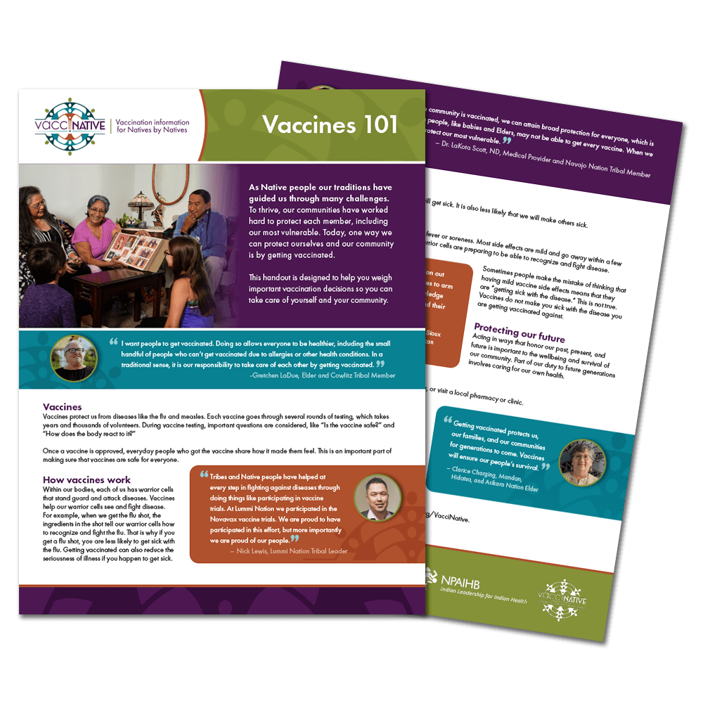 Image of Vaccines 101 Handout